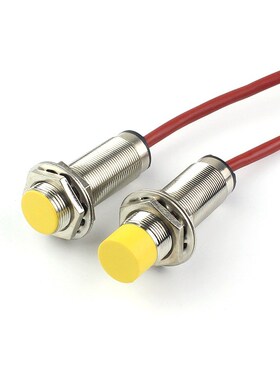 M12耐高温200电感式开关传感器M12N-4FK-W200三线NPN常开12V24V