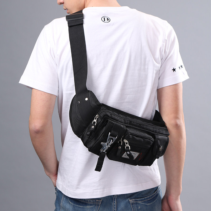 男士腰包多功能工具包耐磨防水跑步包G休闲户外运动腰包大容量胸