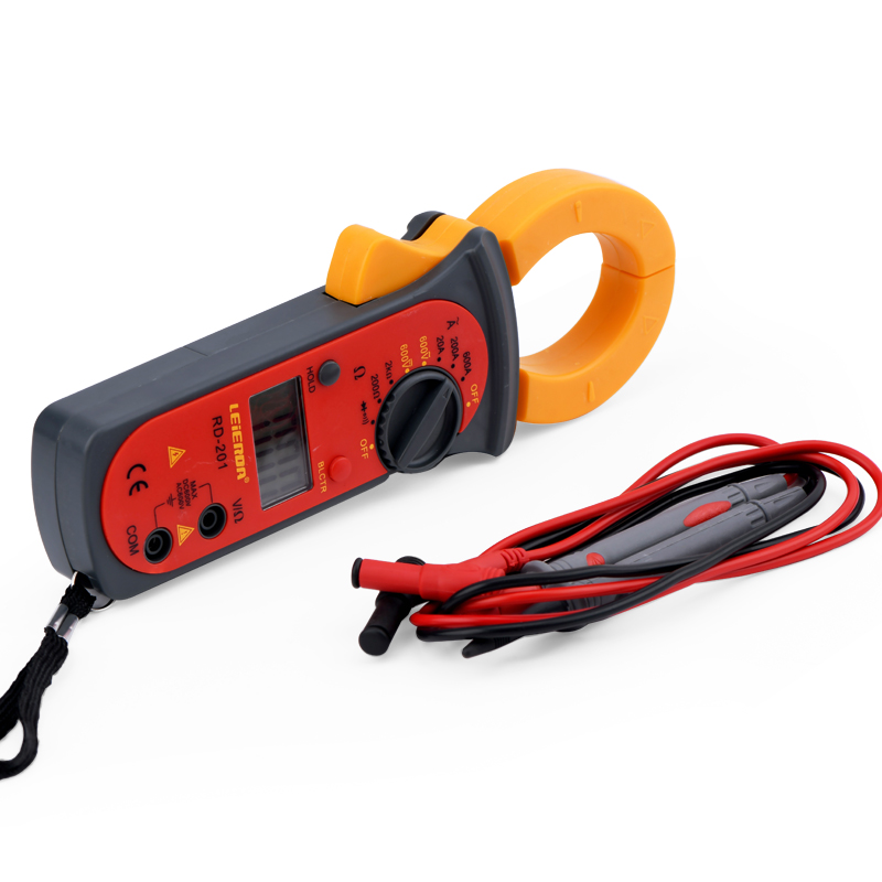 雷尔达钳型表数字万用表电流表高精度交直流全自动