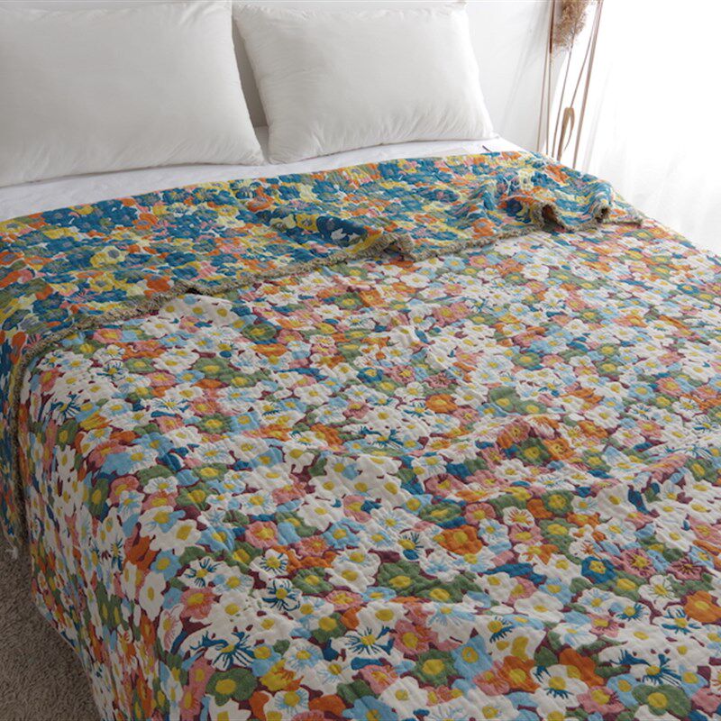 毛巾被毯子全f棉纱布盖毯流苏边沙发休闲夏季单双人空调毯床盖,床上用品,休闲毯/毛毯/绒毯,淘宝优惠券,粉丝福利购,淘宝优惠卷