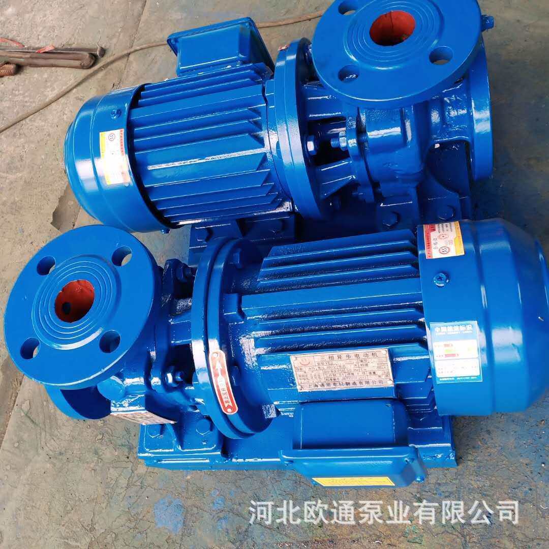 边立式lSG管道泵单级管道泵华通单级铸铁管道泵