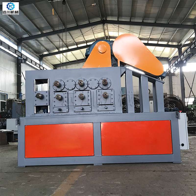 钢管螺旋卷圆机 7轴双向盘管机76 89钢管螺旋打圈机 加热管盘管机