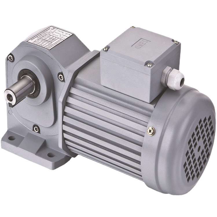 山藤直交轴齿轮电机25W~750W 智能立体车库 GTR款H系列双轴减速机