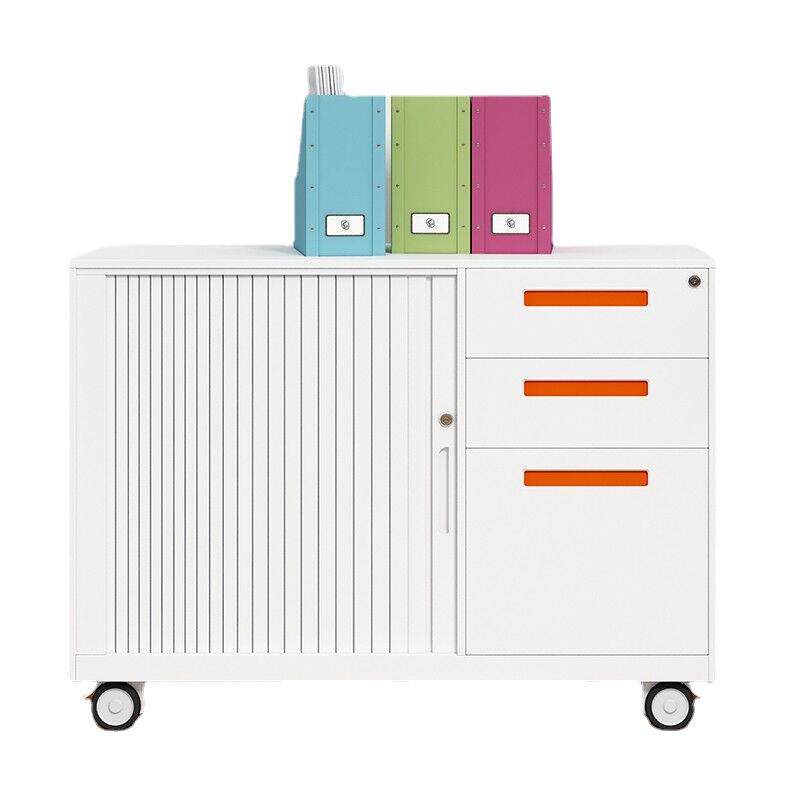 办公桌办公柜边柜侧柜办公室活动柜多功能移动文件柜矮柜储物柜