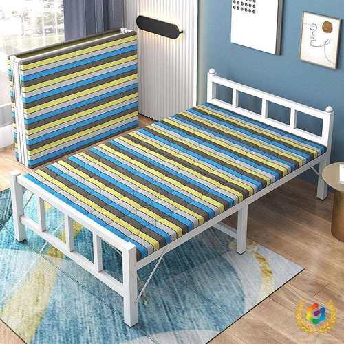 折叠床单人床简易午休床成人儿童家用卧室硬板出租屋经济型木板床