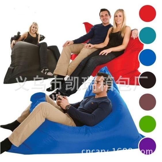 百变多色可选沙发，超大尺寸140*180CM成人豆袋椅户外防水沙发