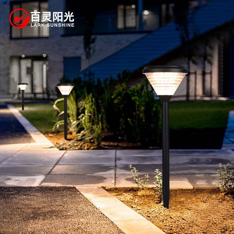 太阳能灯户外庭院灯室外家用插地草坪灯户外防水景观灯