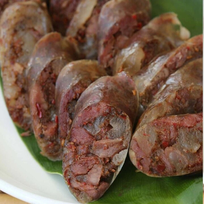 正宗云南麻辣香肠云南特产农家传统风味全猪肉腊肠100%纯猪肉风干