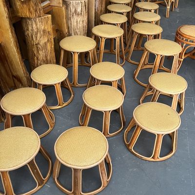 手工小藤凳家用矮凳实木