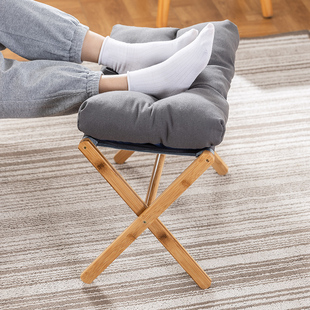 脚凳沙发脚踏h家用客厅脚托搁脚凳办公室午睡放脚神器桌下放脚凳