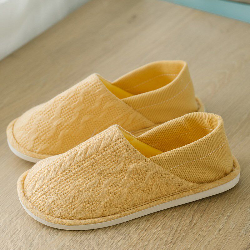 棉拖鞋春秋软底防滑居家室内可爱月子拖鞋女冬天保暖厚底静音拖鞋