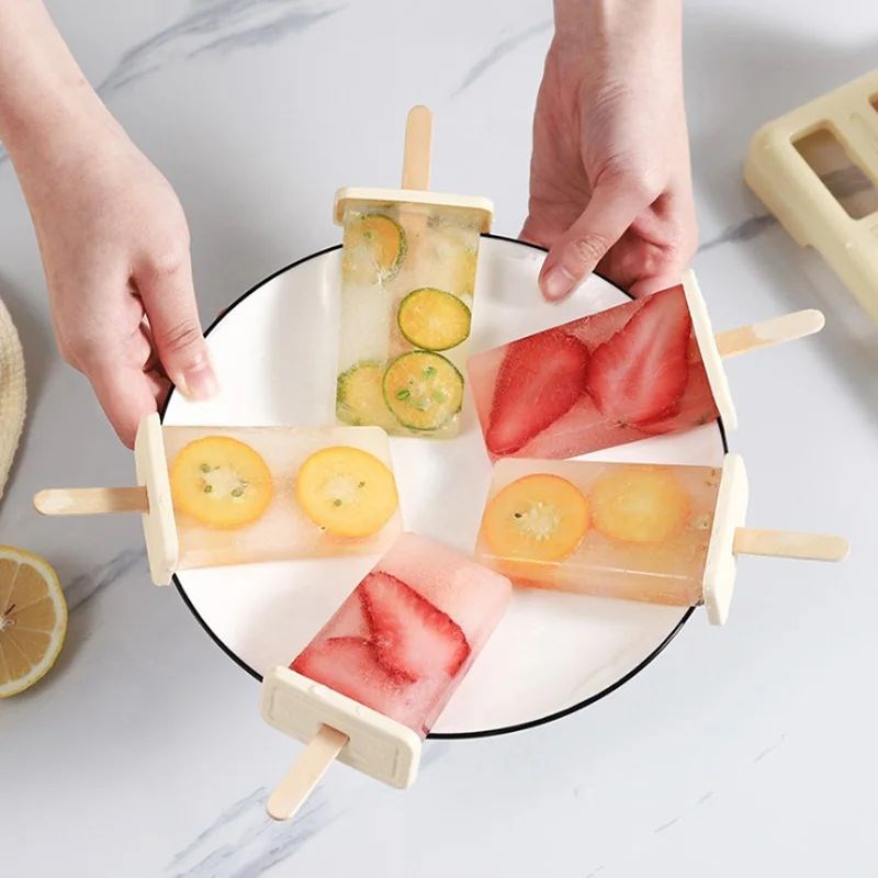 Ice Cream Popsicle Mold DIY Ice CreGam Machine Homemade Ice