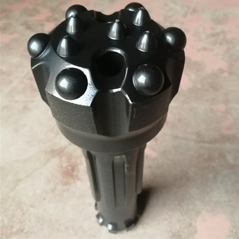 潜孔钻头高风压90到150mm适配35A45A冲击器合金钎具潜孔钻机钎头