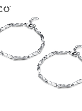 CCO莫比乌斯情侣手链小众设计个性冷淡风男女款手饰纪念日礼物