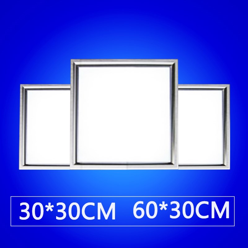 集成吊顶led灯30*60嵌入式厨房天花平板灯铝扣板厨卫正方形30*30