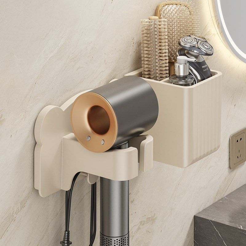 吹风机置物架免打孔卫生间壁挂式电吹风挂架浴室风筒支架收纳神器,家庭/个人清洁工具,吹风机置物架,淘宝优惠券,粉丝福利购,淘宝优惠卷