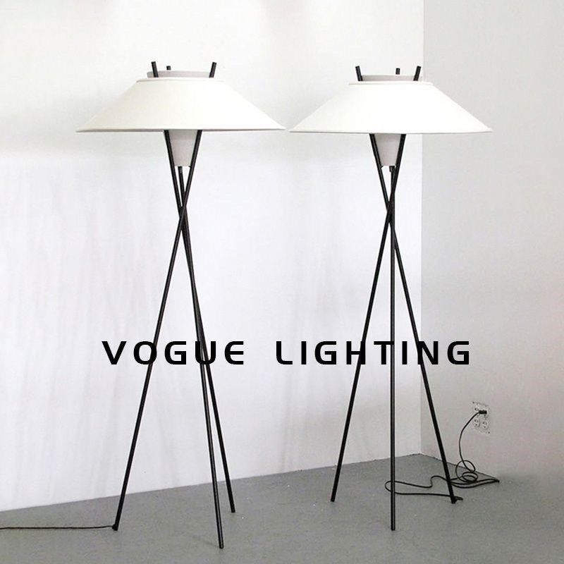 轻奢落地灯客厅沙发旁边的立式高级设计感卧室床头侘寂风台灯网红