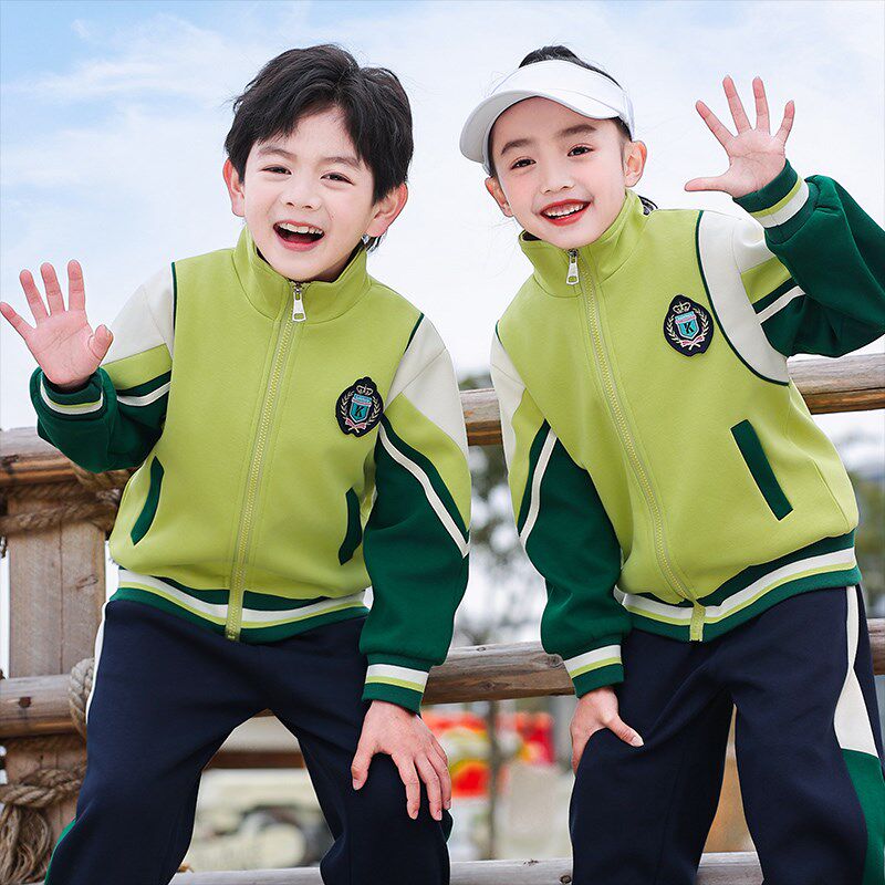 幼儿园园服套装二三四件套一年级运动会定制男女毕业服学院风班服