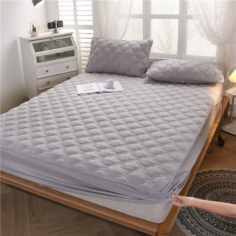 薄棕垫床罩乳胶垫5/10cm床垫套纯棉床笠单件夹棉防水席梦思保护套