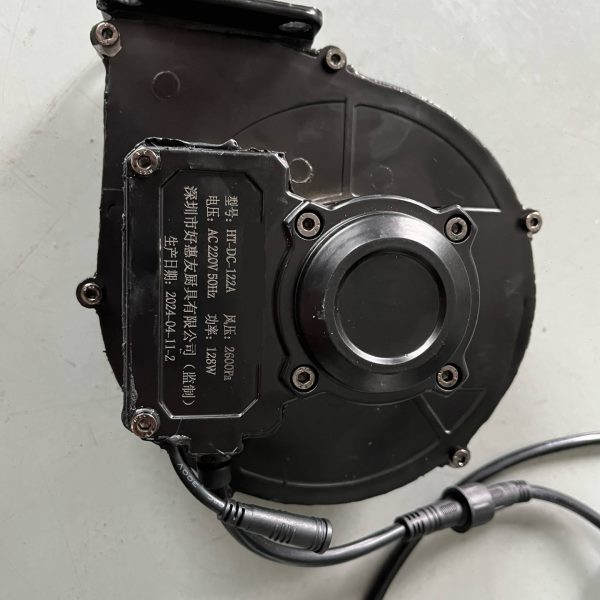 环保炒炉风机HT-DC-122A铝盒128W炉灶鼓风机酒店炉灶配件