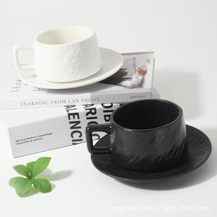 高颜值茶杯精致咖啡杯高级轻奢 水杯陶瓷简约杯子咖啡杯下午套装