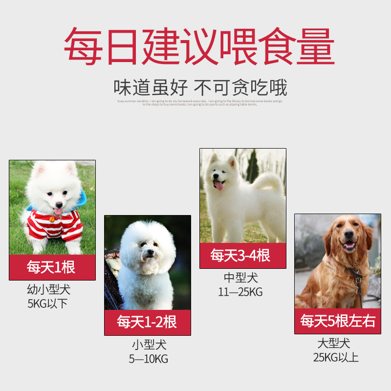 4盒昵趣洁齿骨磨牙棒狗狗泰迪幼犬成犬缓解口臭呢趣妮趣宠物零食