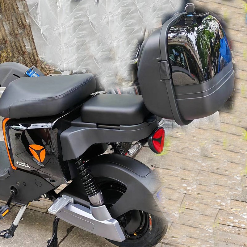 雅迪爱玛新日台铃绿源金箭小刀小新国标电动车后备箱靠背储物尾箱