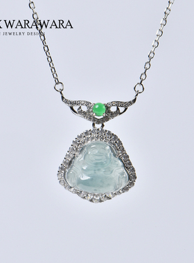 BOXWARAWARA原创设计翡翠项链女