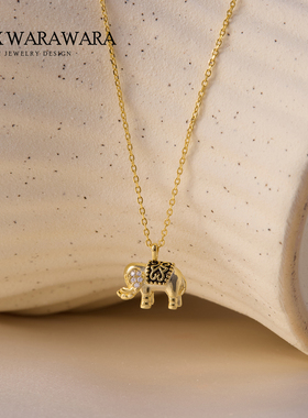 小象项链小众设计感高级轻奢女