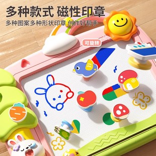 儿童画板婴幼儿磁性写字板家用3岁6宝宝可涂鸦画画玩具男女孩