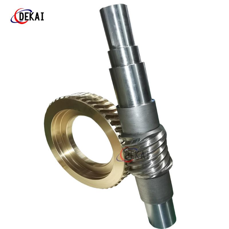 数控转台精密传动蜗轮蜗杆德州机械非标加工生产