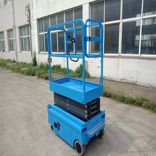 迷你六米自行走升降机小型升降平台高空作业升降车升降车