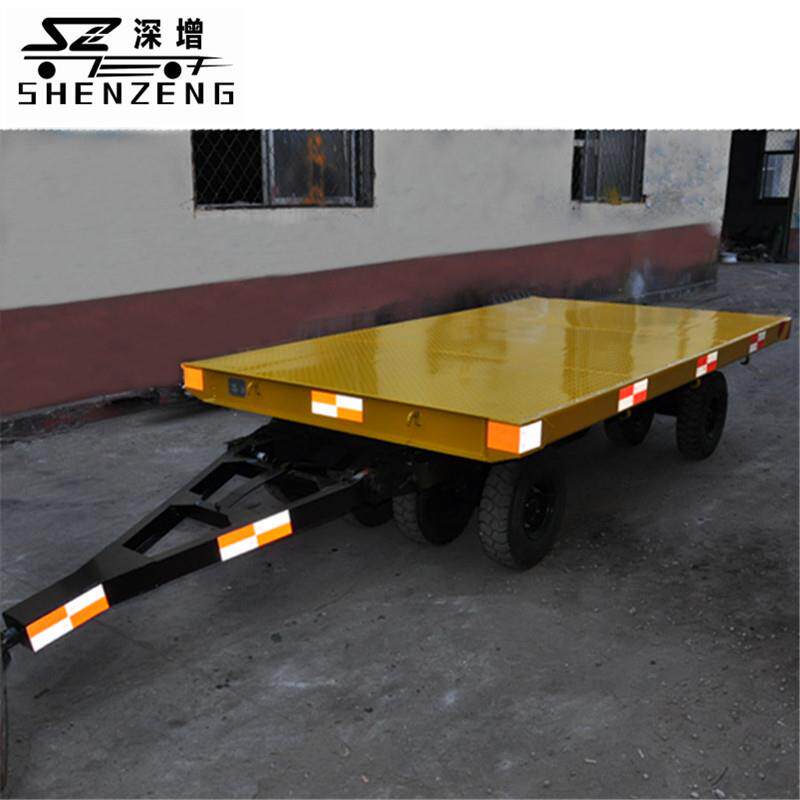 厂家制造工具车15T8轮平板拖车牵引拖车量大从优