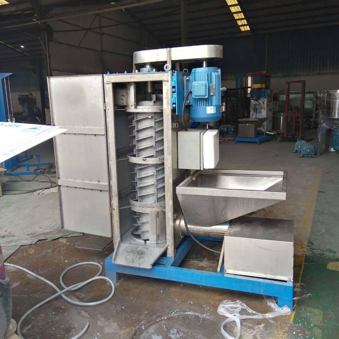 PP破碎清洗脱水机立式脱水机不锈钢ABS立式甩干机