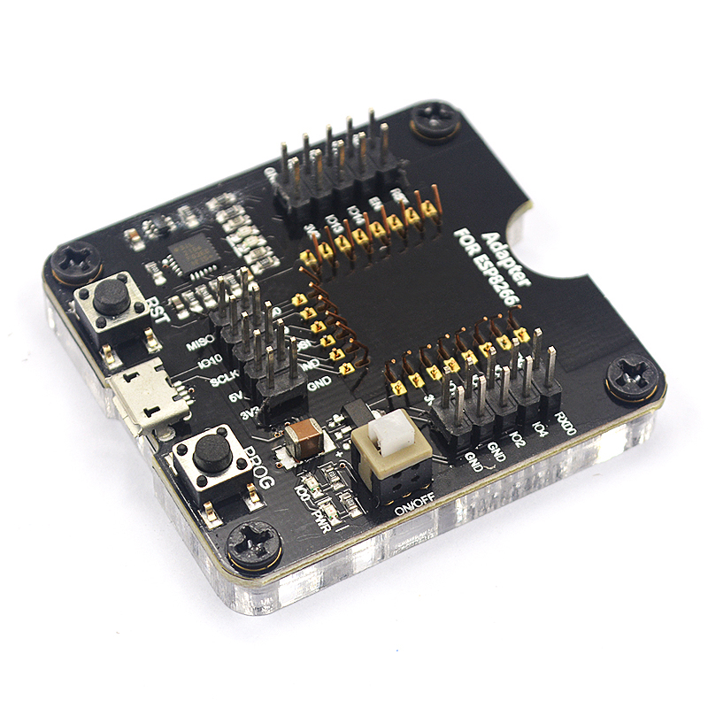 ESP8266/ESP32烧录座烧录器 下载 支持 ESP12S ESP07S等模组