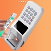 一体手拿轻巧语音播报器终身免流量 25新款 下单赠扫码 盒子二维码 牌 王收款 盒子商家收款 收钱吧扫码 扫码