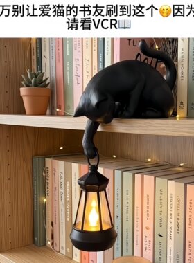 猫咪创意玄关挂钩钥匙收纳摆件