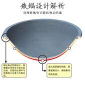 无涂层土灶台大铁锅食堂章丘铸铁锅户外炒锅老式 饭店炒菜锅餐厅