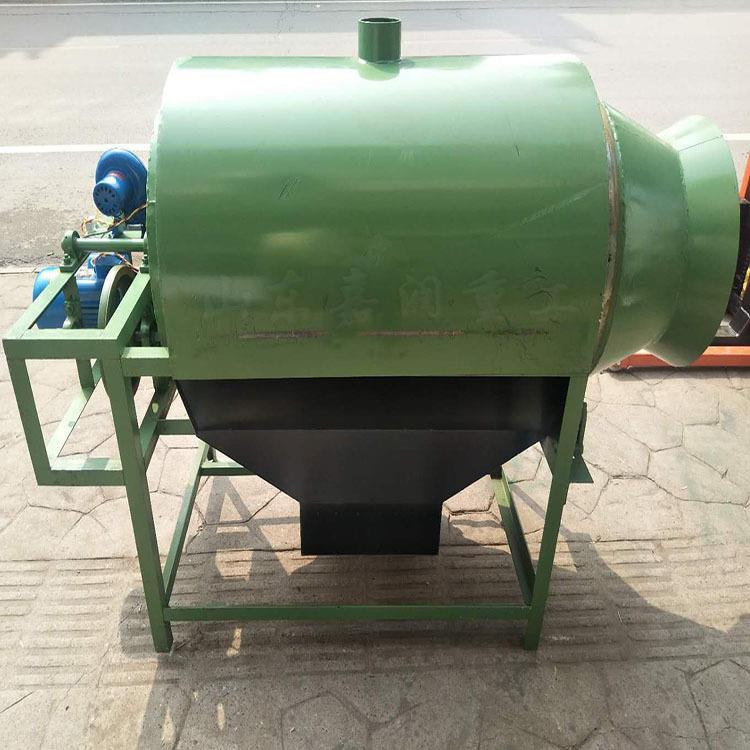 电动茶叶杀青机 滚筒柴煤杀青机 小型家用炒茶机