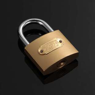 通开挂锁 宏桥仿铜抽屉门锁 多规格锁头家用表箱锁头小挂锁