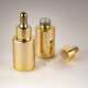 现货滴管瓶30ml镀金精华液玻璃瓶分装 瓶高档化妆品精油瓶电镀胶头