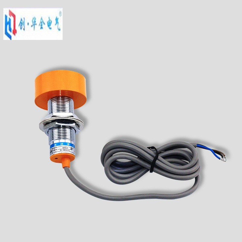 大头电感式接近开关SC18-20P2三线xPNP常闭6-36v  12-24v感应20MM