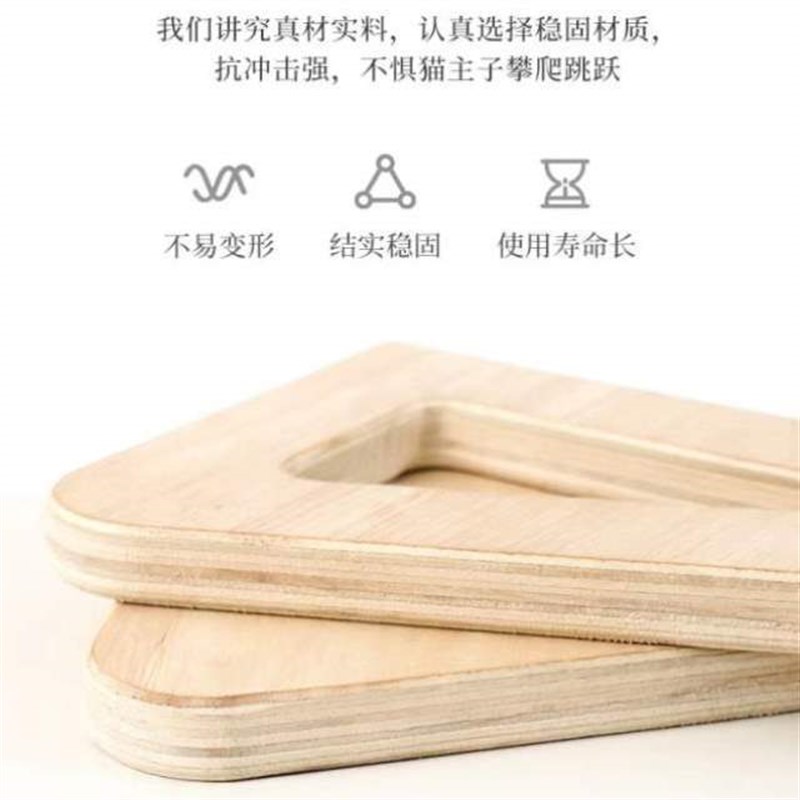 太空舱阳台吸盘猫吊床玻璃挂x宠物猫悬挂猫咪爬架实木猫咪床窝窗