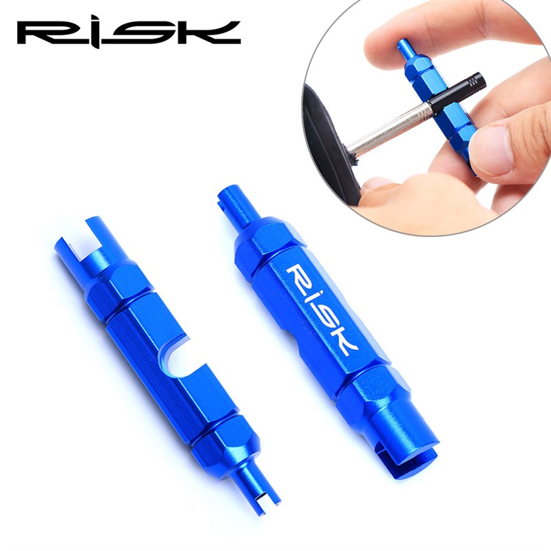 自行车多功能气门芯扳手 法式气门嘴延长杆 美嘴内胎气门芯工具