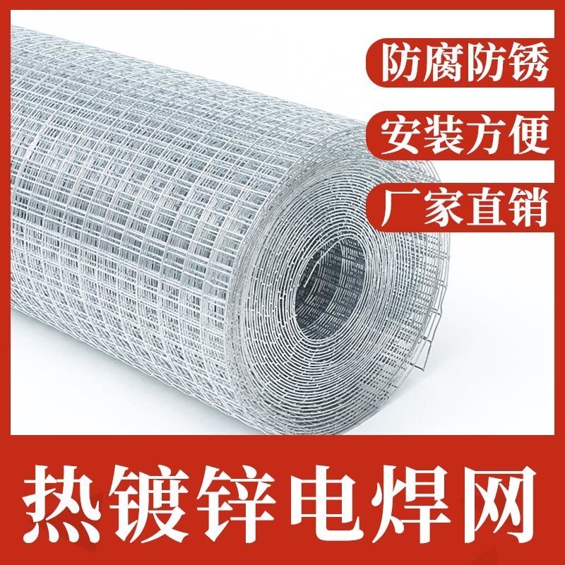 加粗铁丝网养殖围栏护栏网窗台防护网家用防鼠养鸡鸭笼玉米铁丝网