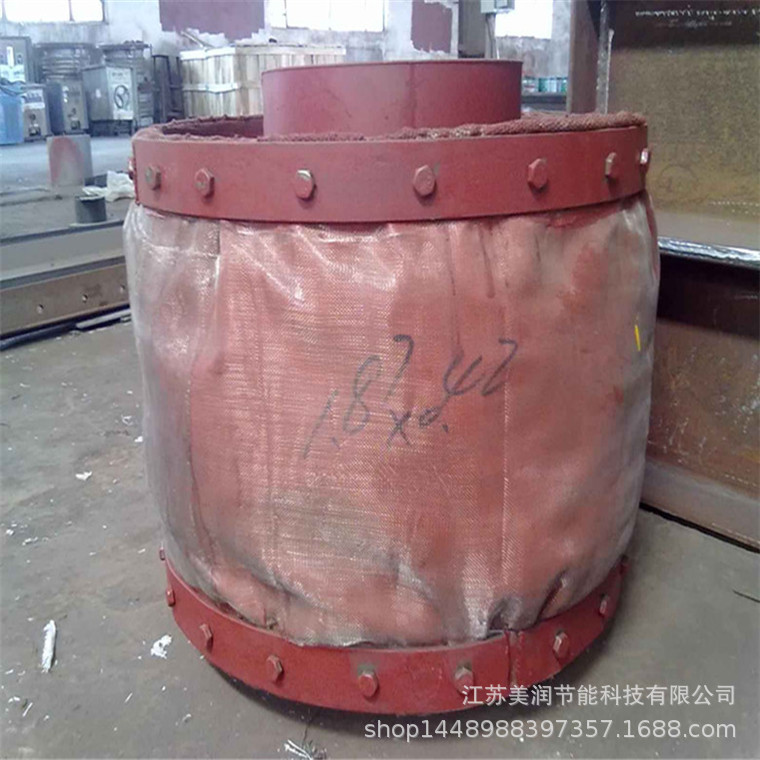 厂家供应云南 蒙皮 水泥厂使用的 带钢丝织布膨胀节 耐腐蚀性强