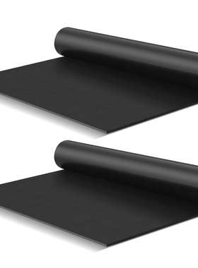 Pangda 2 Pcs Rubber Sheet Rolls 16'' Wide x 1\/8"