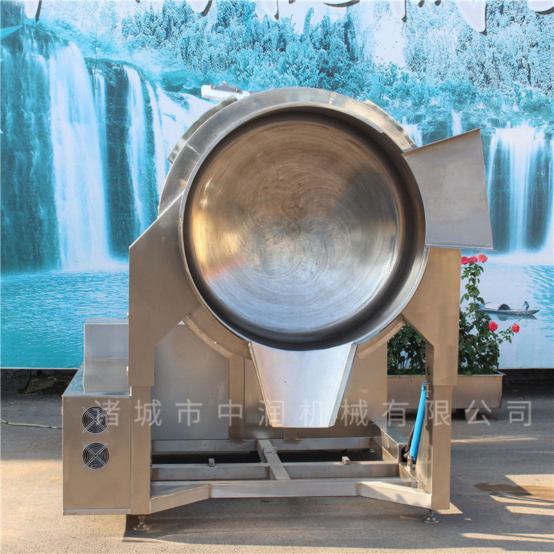 大型火锅炒料机 火锅底料炒料机 麻辣烫底料火锅汤底搅拌机器