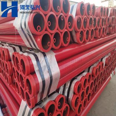 三*一中*联地泵高压直管3米泵管DN125烤漆