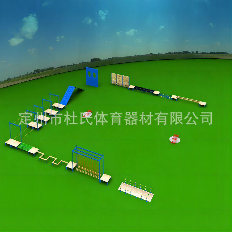 携手并进拓展器材地面心理训练户外团队协作蒙目障碍模拟电网厂家